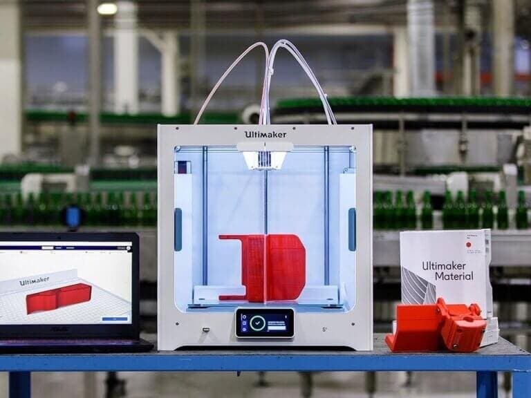 Heineken: 3D tisk zajišťuje plynulost výroby