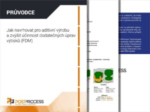 Jak navrhovat pro aditivní výrobu a zvýšit účinnost dodatečných úprav výtisků (FDM)