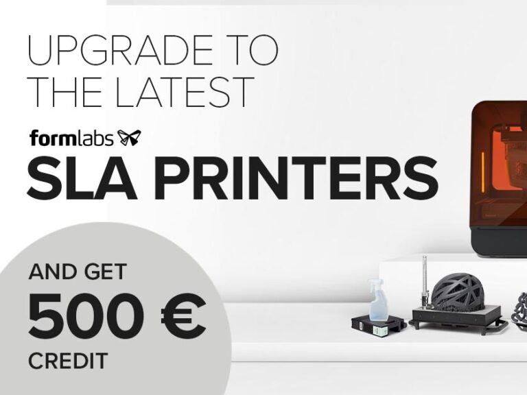 Akce: Získejte kredit v hodnotě 500 € k 3D tiskárně Formlabs