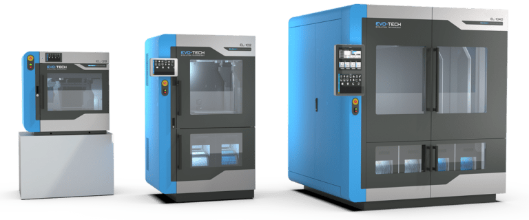 3D tiskárny EVO-tech EL-28, EL-102 a EL-1040