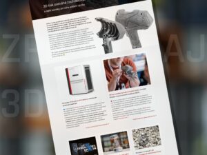 Zpravodaj 3D: SLS 3D tisk zažívá obrození + čerstvé novinky